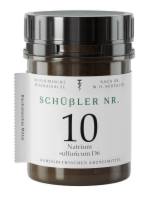 SCHÜSSLER NR.10 Natrium sulfuricum D 6 Tabletten