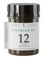 SCHÜSSLER NR.12 Calcium sulfuricum D 6 Tabletten