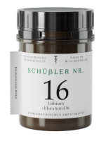 SCHÜSSLER NR.16 Lithium chloratum D 6 Tabletten