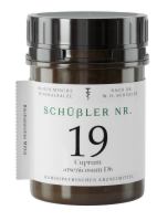SCHÜSSLER NR.19 Cuprum arsenicosum D 6 Tabletten